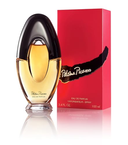 Paloma Picasso Eau de Parfum Spray, Woody Floral, 3.4 Fl Oz