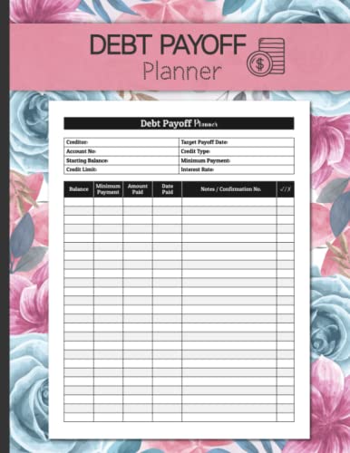 Debt Payoff Planner: Debt Payoff Tracker Organizer to Keep Track of Your Debt Payment - 120 Pages