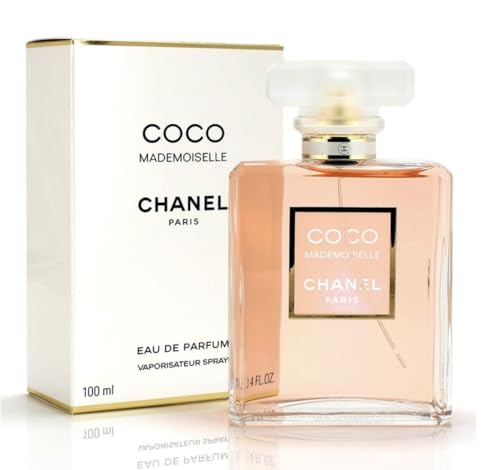 Chanel Coco Mademoiselle Eau de Parfum Spray for Women, 3.4 Fluid Ounce