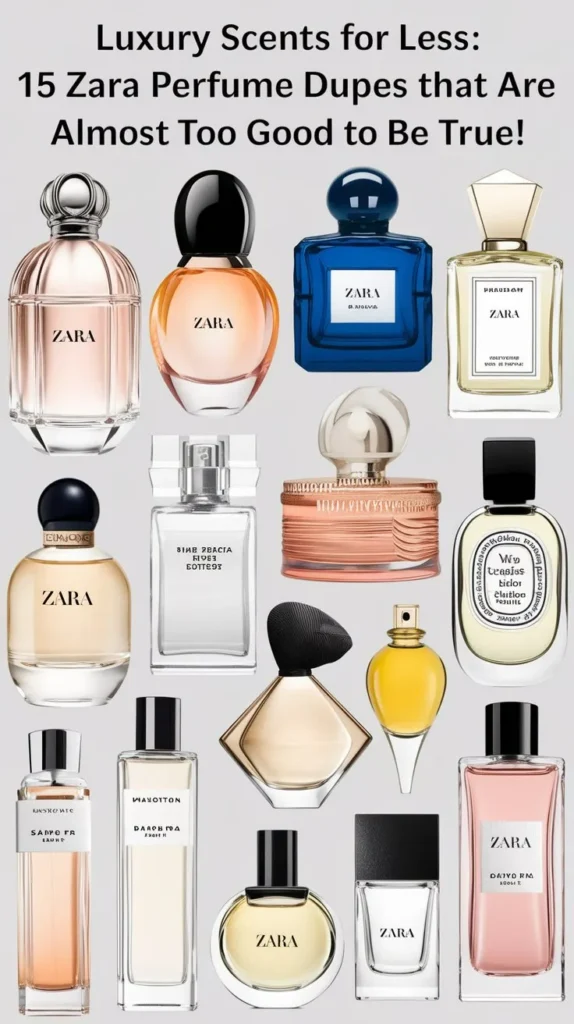 15 Best Zara Perfume Dupes You'll Get Obsessed With 2024