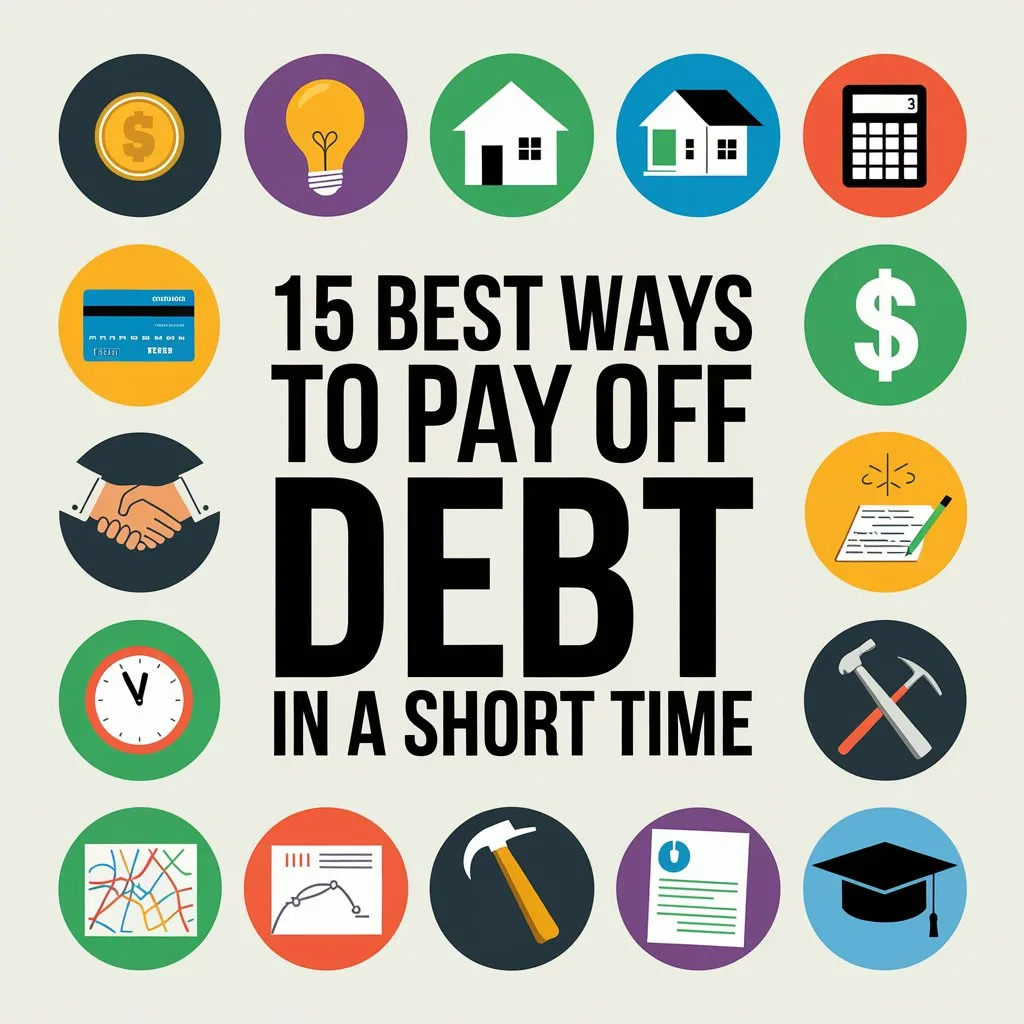 15 Best Ways to Pay Off Debt in a Short Time 2024