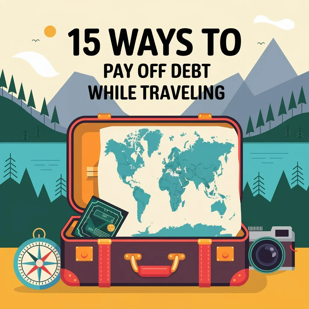 15 Best Ways to Pay Off Debt While Traveling 2024