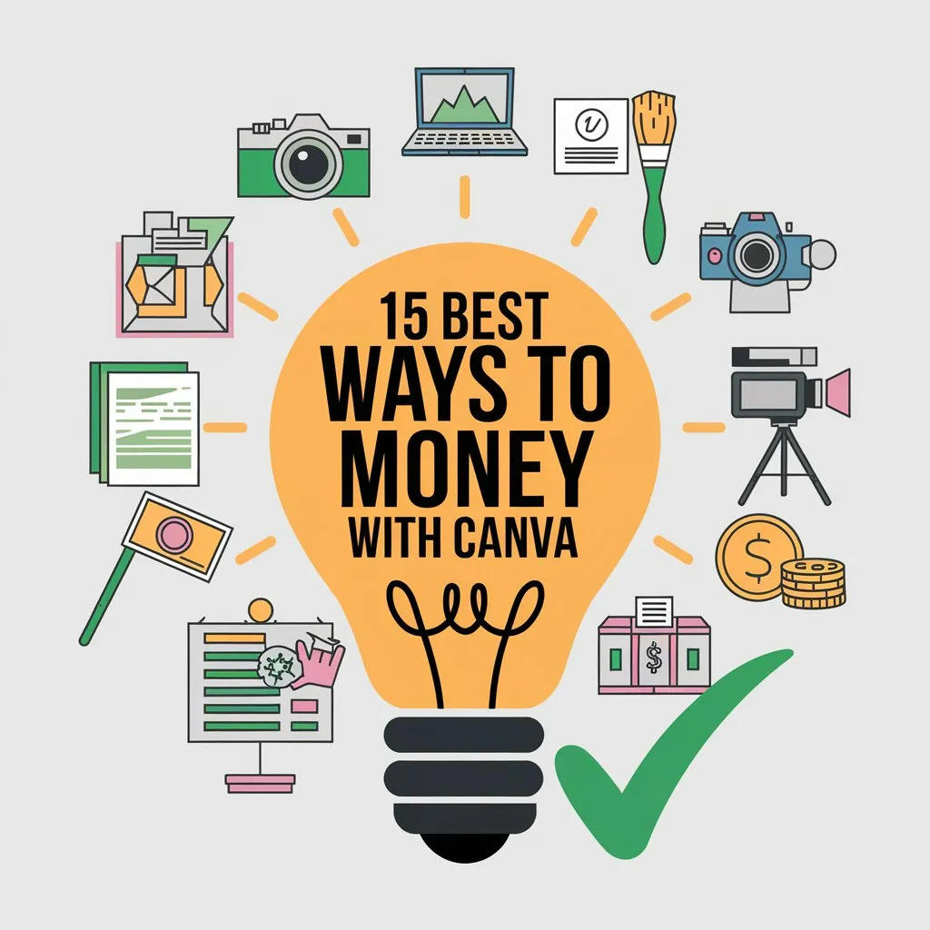 15 Best Ways to Make Money With Canva 2024