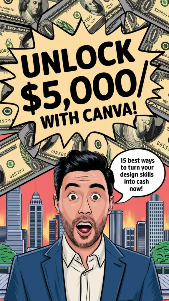 15 Best Ways to Make Money With Canva 2024