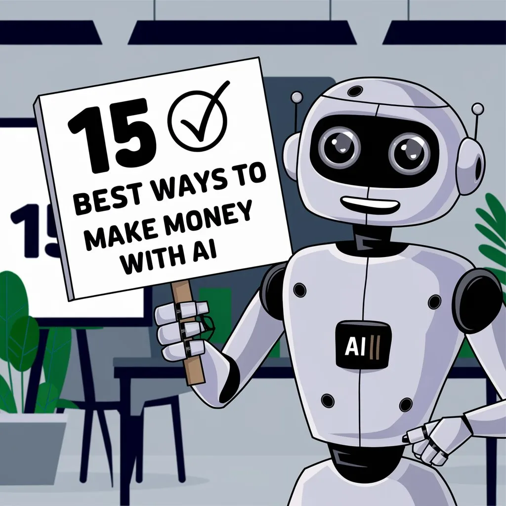 15 Best Ways to Make Money With AI 2024