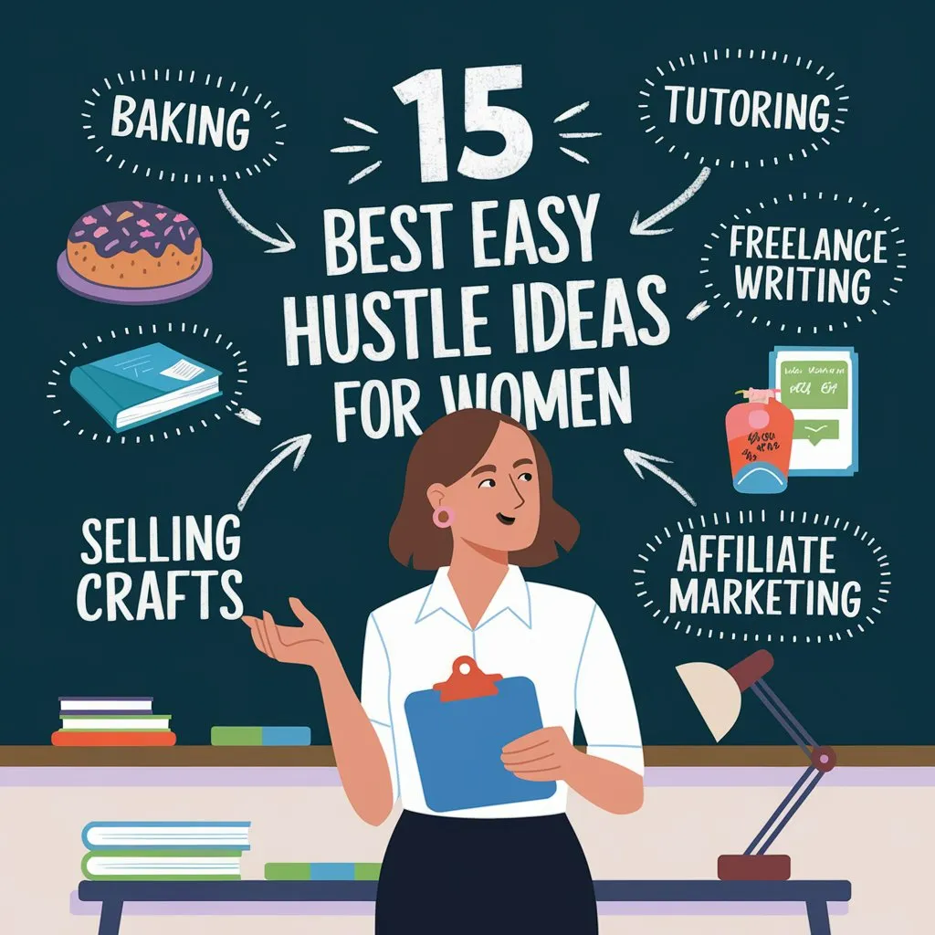 15 Best Easy Side Hustle Ideas for Women 2024