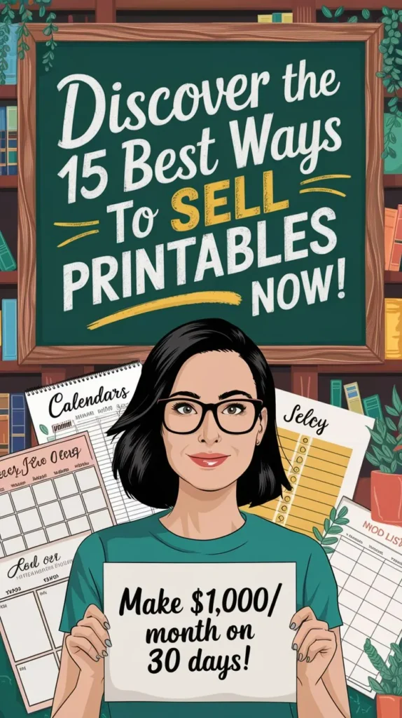 15 Best Ways to Make and Sell Printables on Etsy 2024