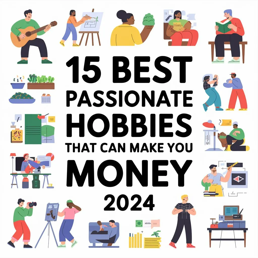 15 Best Passionate Hobbies That Can Make You Money 2024