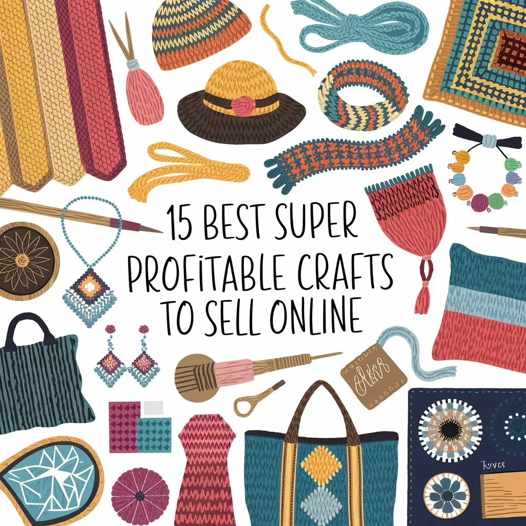 15 Best Super Profitable Crafts to Sell Online 2024